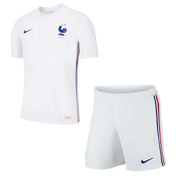 Maillot Football France Exterieur Enfant 2020 Blanc